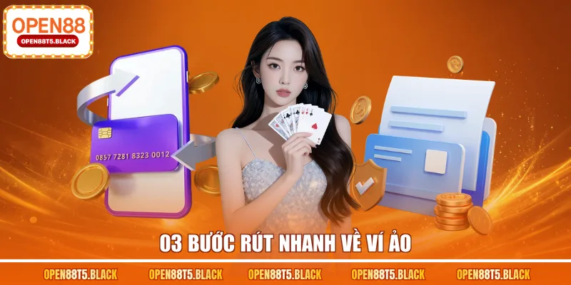 03 bước rút nhanh về ví ảo