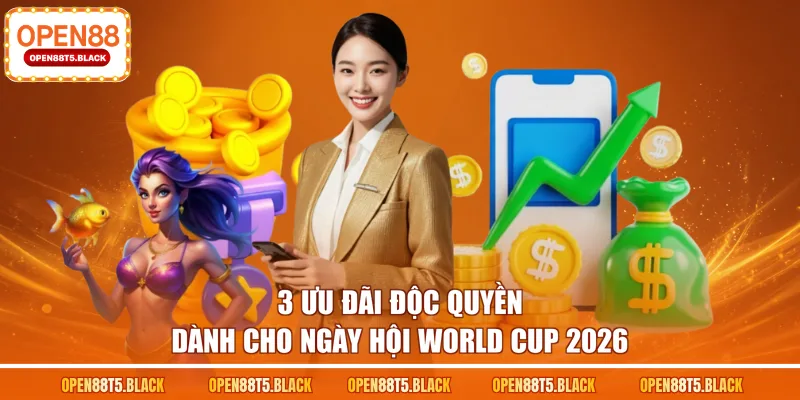 3 ưu đãi độc quyền dành cho ngày hội World Cup 2026