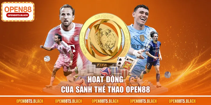 Hoạt động của sảnh thể thao OPEN88